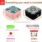 2 PC Diamond Art Jewelry Boxes Kits for Adults Women Easter Gifts with Painting Gem Dots Crafts Kits for Birthday Gift Relaxing Craft Kit Calming Gift for Women (Mandral Black)